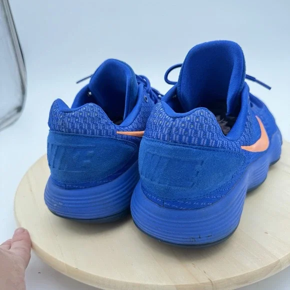 Nike Hyperdunk 2017 Low EP Racer Blue Orange 897663-401 Shoes Men's 12